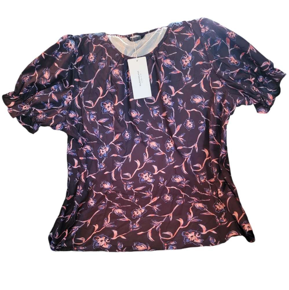 BloomChic Floral Top Size 18/20 NWT